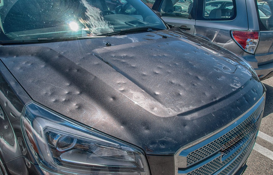 How to Identify and Repair Hail Damage on Your Car
